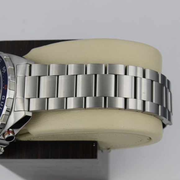 New Tag Heuer Formula 1 Mens Watch CAZ101AT.BA0842 Gulf Oil X Blue Orange F1 SS - Picture 10 of 16